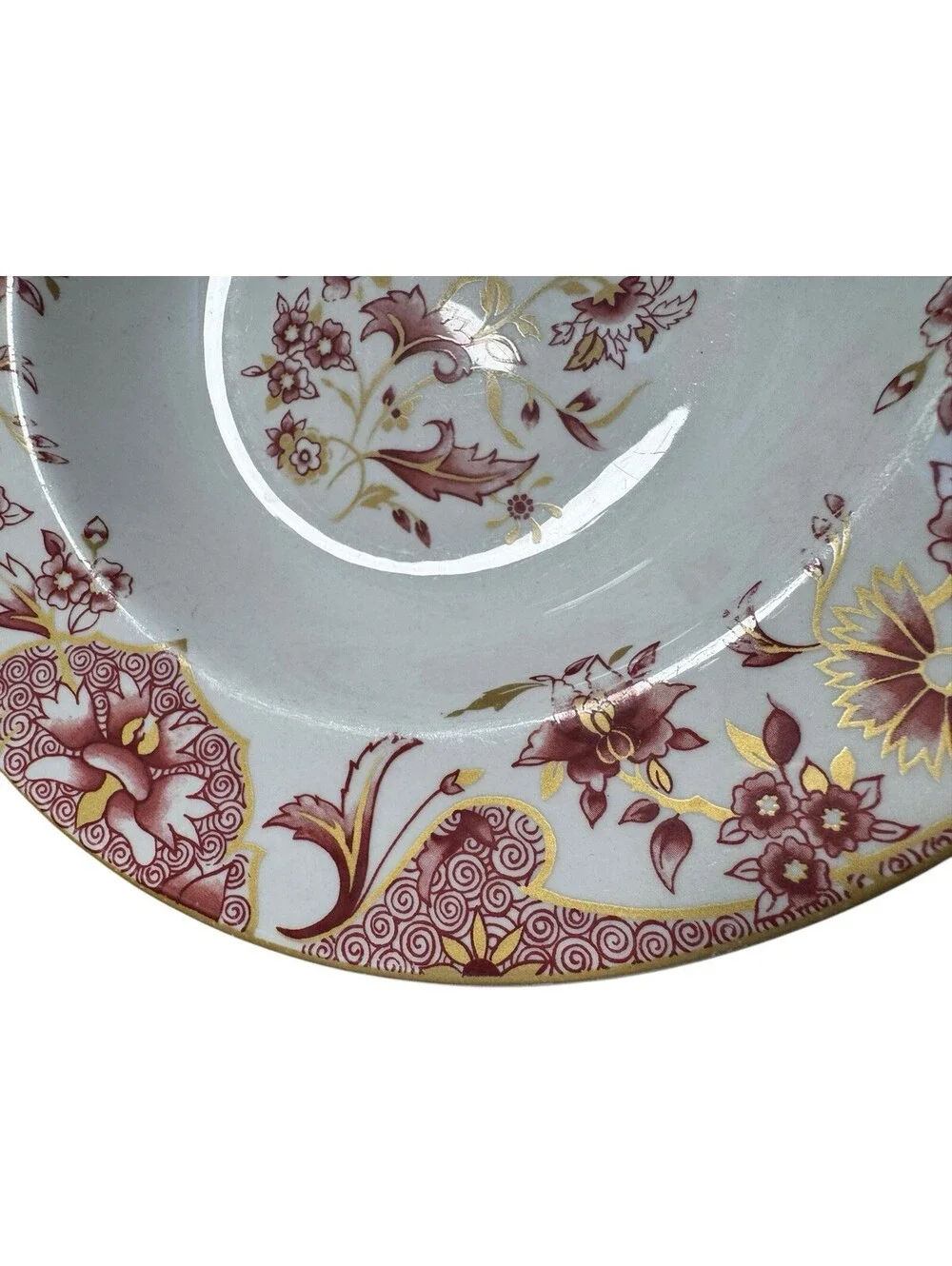NEIMAN MARCUS / QUEENS ORIENTAL FLOWER - SOUP BOWL - 8 1/2